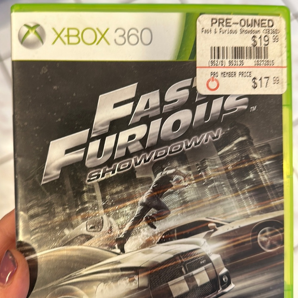 Pre owned Fast & Furious Showdown for Xbox360